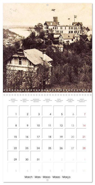 Greetings from old Hamburg: Historic views of the city (CALVENDO Monthly Calendar 2027)