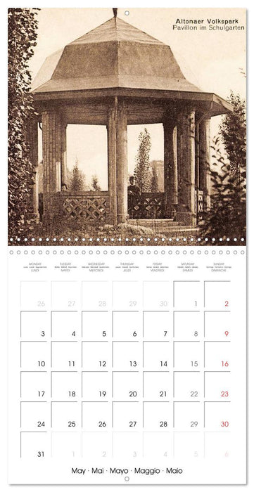 Greetings from old Hamburg: Historic views of the city (CALVENDO Monthly Calendar 2027)