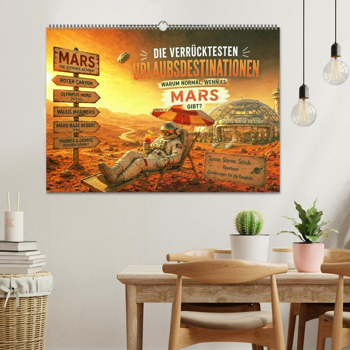 Die verrücktesten Urlaubsdestinationen (CALVENDO Wandkalender 2027)