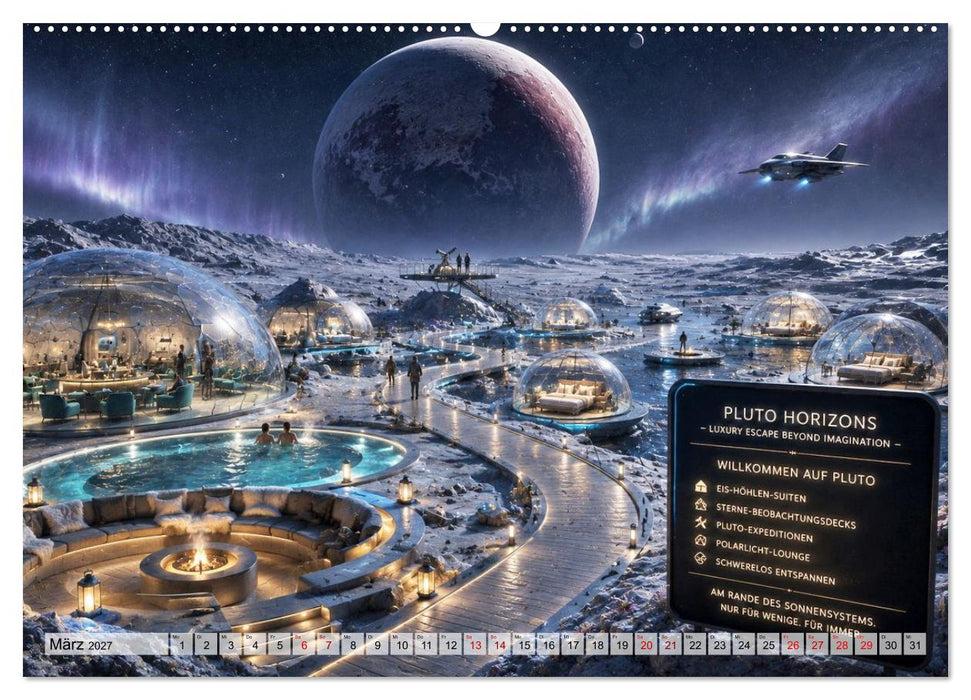 Die verrücktesten Urlaubsdestinationen (CALVENDO Wandkalender 2027)