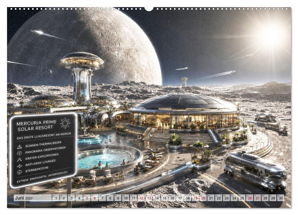 Die verrücktesten Urlaubsdestinationen (CALVENDO Wandkalender 2027)