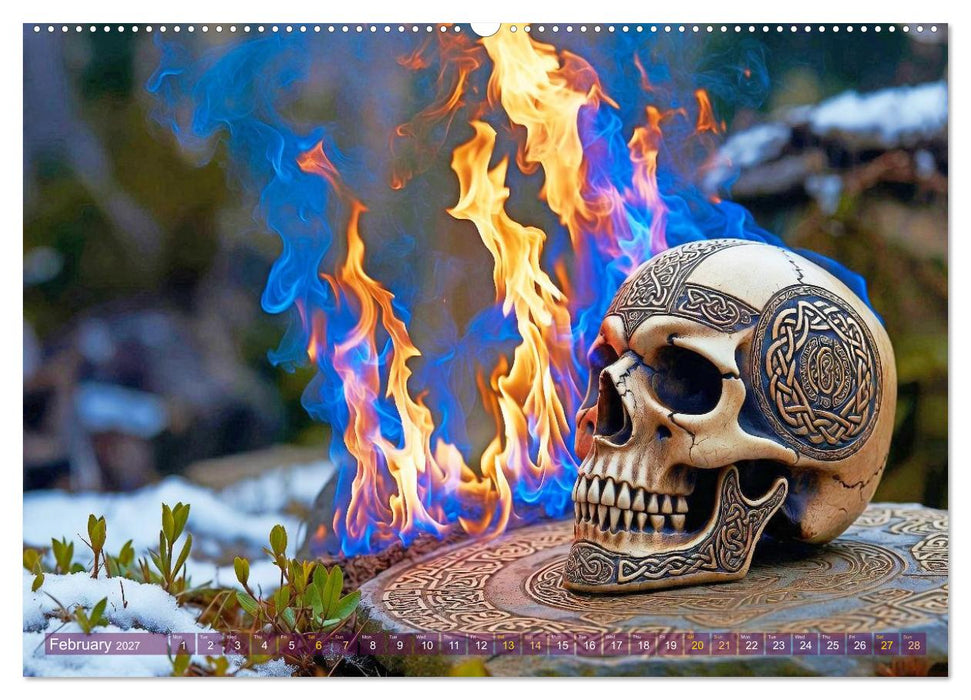 Dark Celtic Metal (CALVENDO Monthly Calendar 2027)
