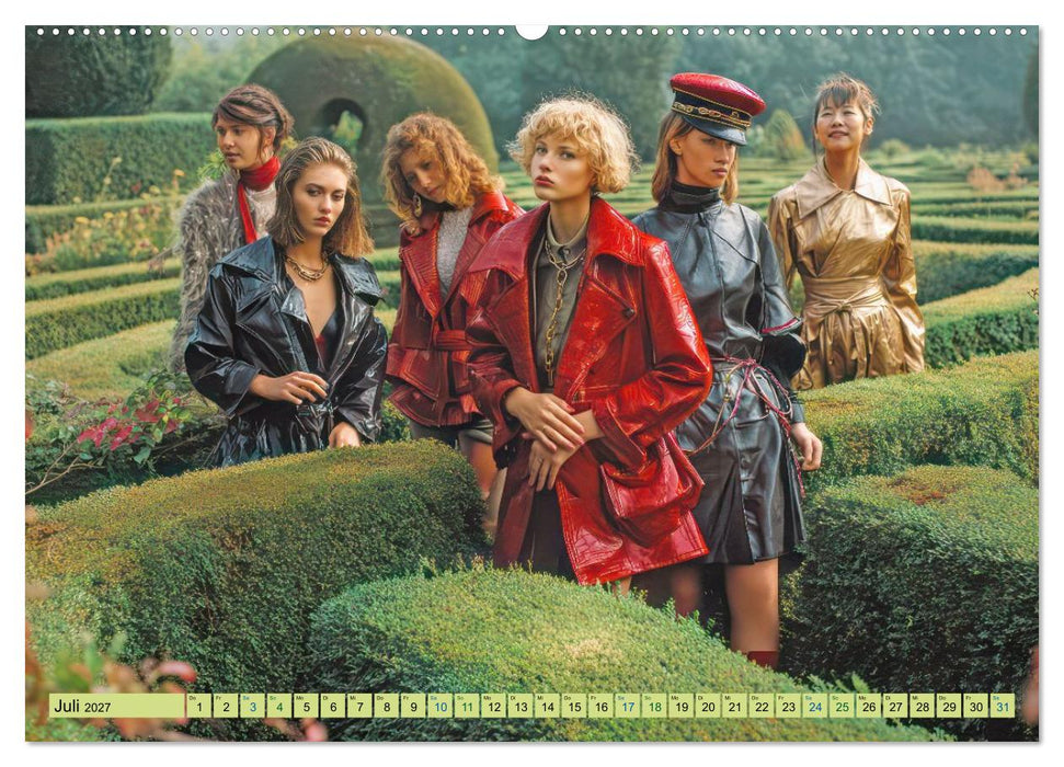 Gartenlabyrinthe - Fantasiewerke (CALVENDO Premium Wandkalender 2027)