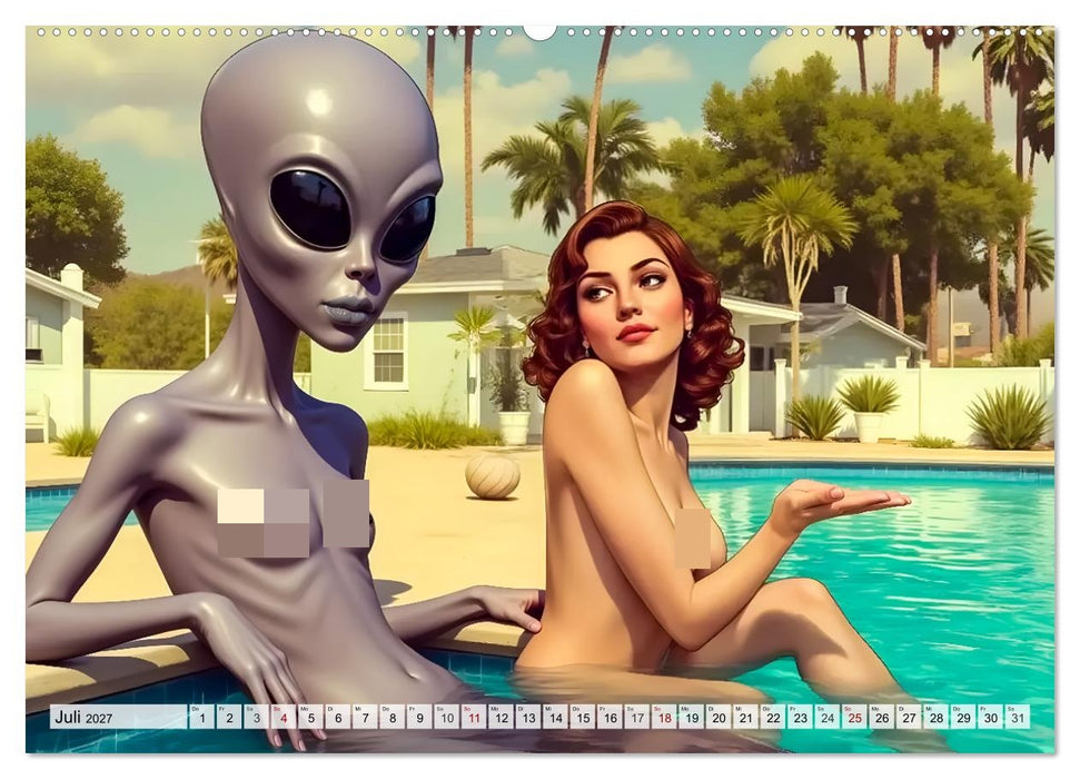 Pin-Ups, Playboys, Fliegende Untertassen (CALVENDO Premium Wandkalender 2027)
