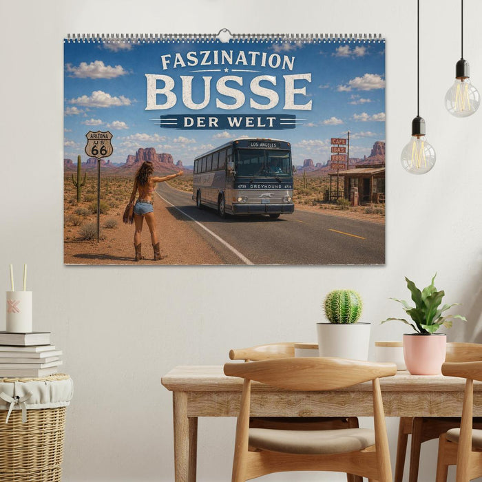 Faszination Busse der Welt (CALVENDO Wandkalender 2027)
