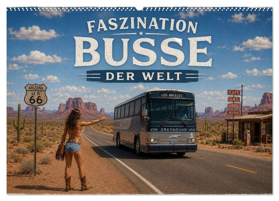 Faszination Busse der Welt (CALVENDO Wandkalender 2027)