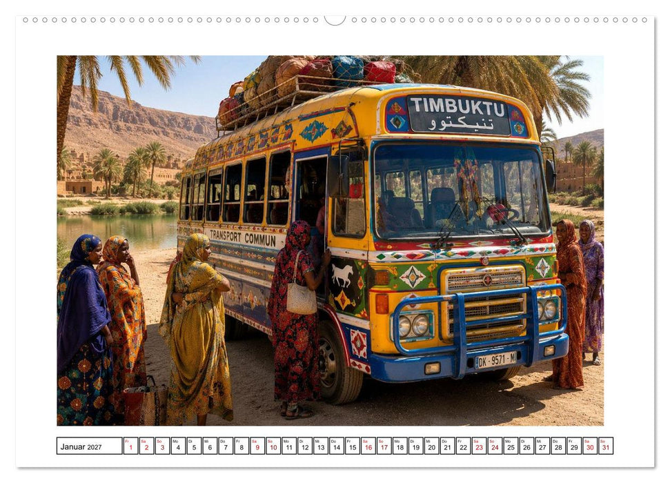 Faszination Busse der Welt (CALVENDO Wandkalender 2027)