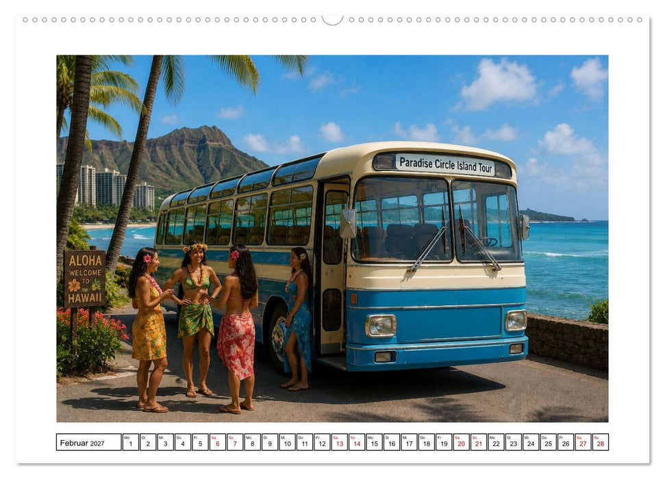 Faszination Busse der Welt (CALVENDO Wandkalender 2027)