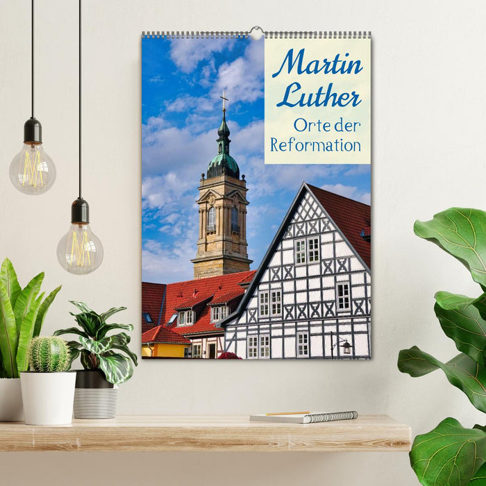 Martin Luther - Orte der Reformation (CALVENDO Wandkalender 2027)
