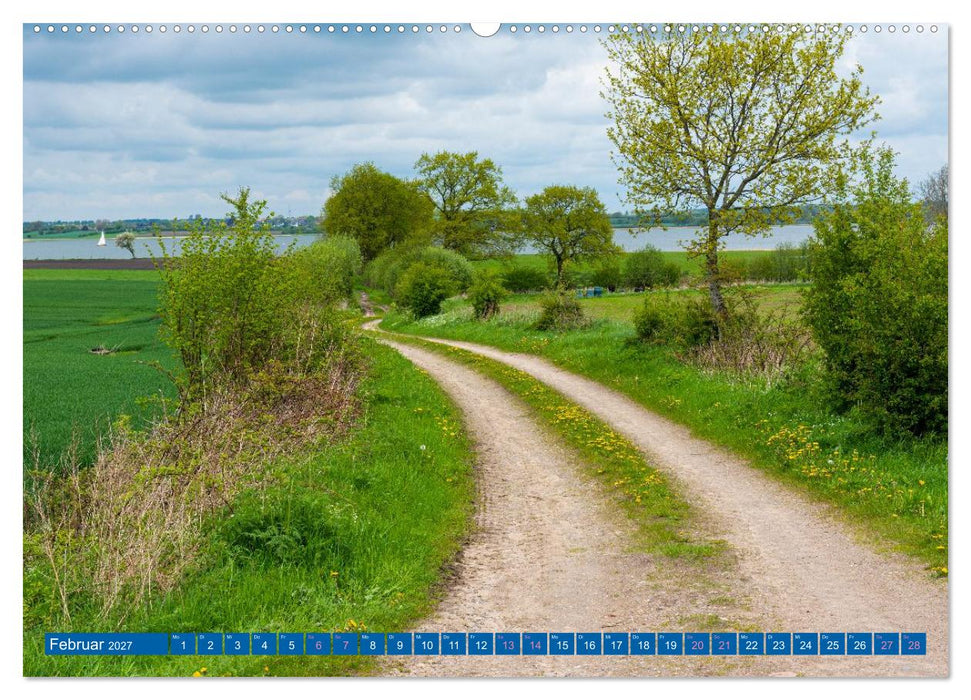 Unterwegs entlang der Schlei (CALVENDO Premium Wandkalender 2027)