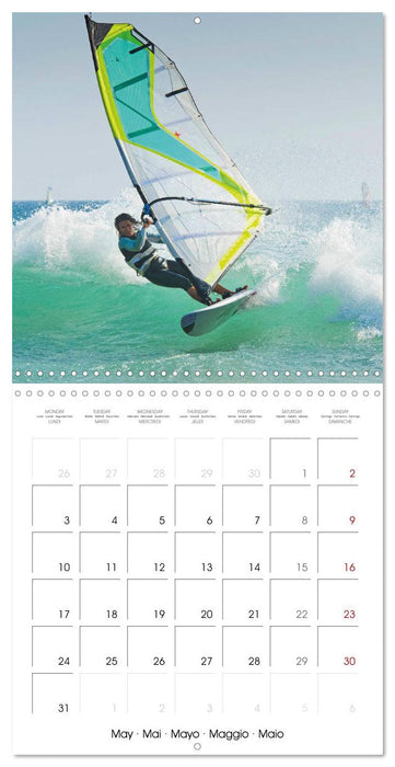Fun sports edition: Windsurfing - water, waves and air (CALVENDO Monthly Calendar 2027)