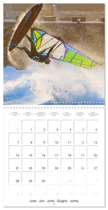 Fun sports edition: Windsurfing - water, waves and air (CALVENDO Monthly Calendar 2027)