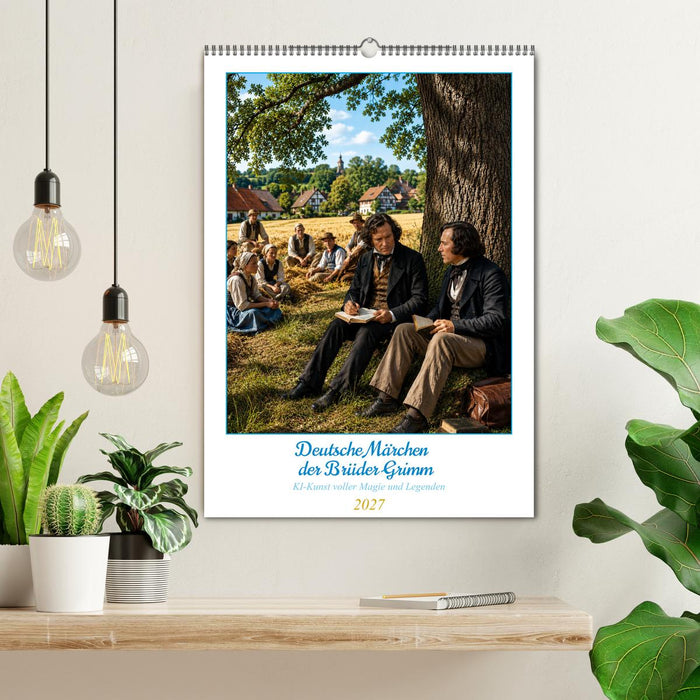 Deutsche Märchen der Brüder Grimm (CALVENDO Wandkalender 2027)