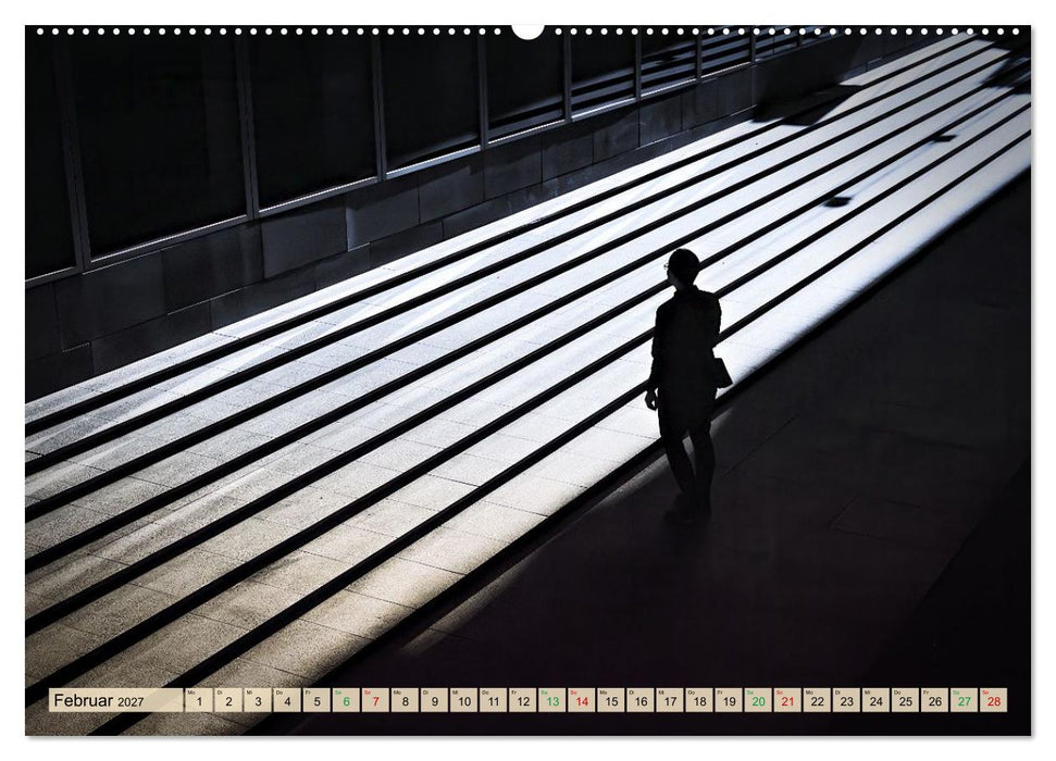Line Art - Aus Linien und Silhouetten (CALVENDO Wandkalender 2027)