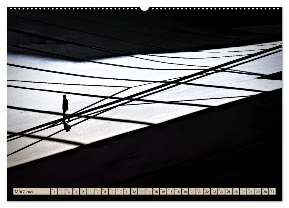 Line Art - Aus Linien und Silhouetten (CALVENDO Wandkalender 2027)