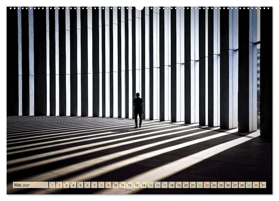 Line Art - Aus Linien und Silhouetten (CALVENDO Wandkalender 2027)