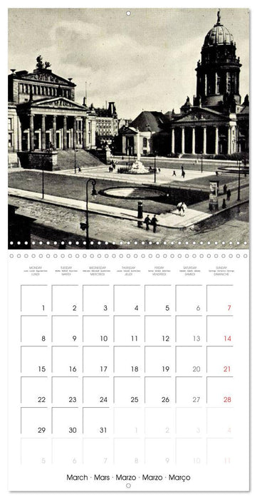 Greetings from Berlin – Historic views of the city (CALVENDO Monthly Calendar 2027)