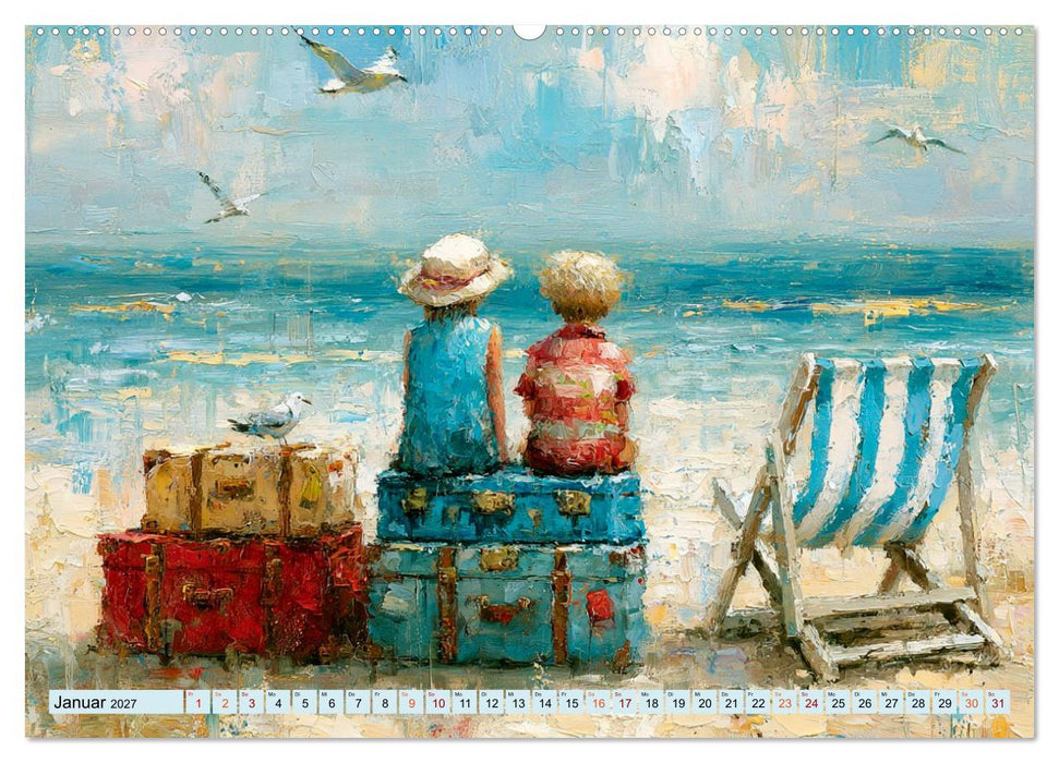 Tage aus Salz und Sonne (CALVENDO Wandkalender 2027)