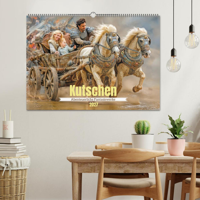 Kutschen - Abenteuerliche Fantasiewerke (CALVENDO Wandkalender 2027)