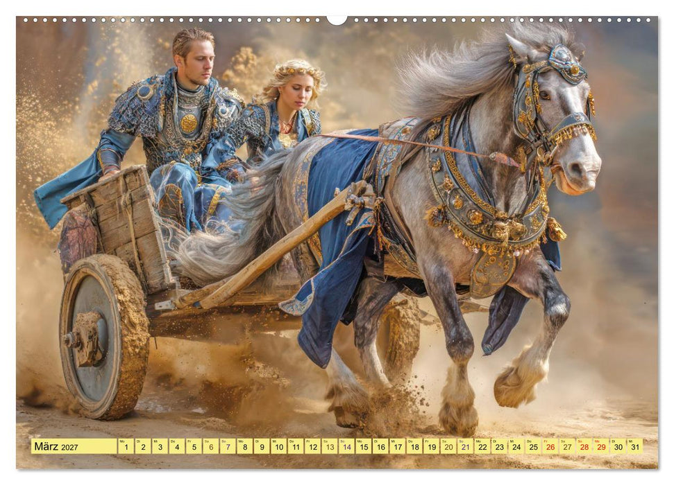 Kutschen - Abenteuerliche Fantasiewerke (CALVENDO Wandkalender 2027)