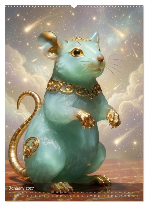 Jade Empire Zodiac (CALVENDO Premium-Calendar 2027)