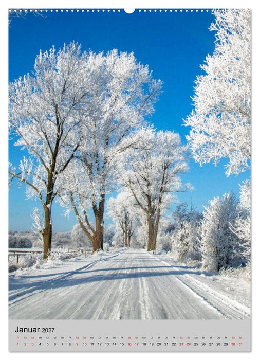 Worpswede - Landschaft im Licht (CALVENDO Wandkalender 2027)