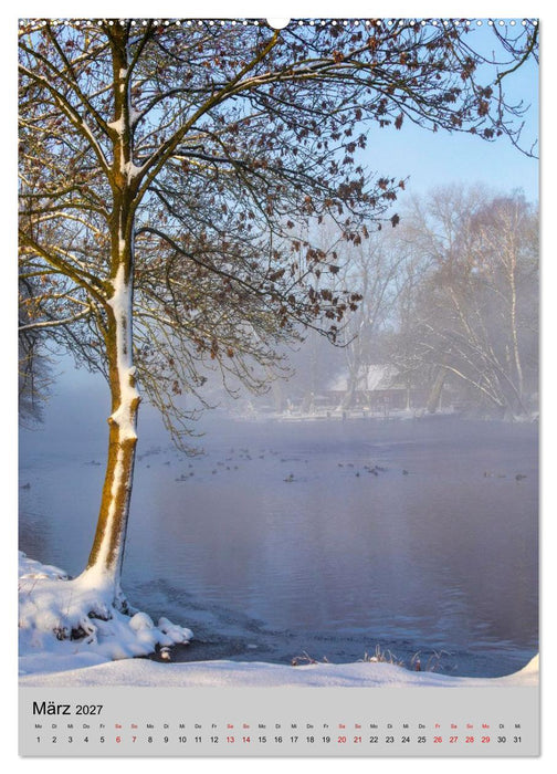 Worpswede - Landschaft im Licht (CALVENDO Wandkalender 2027)