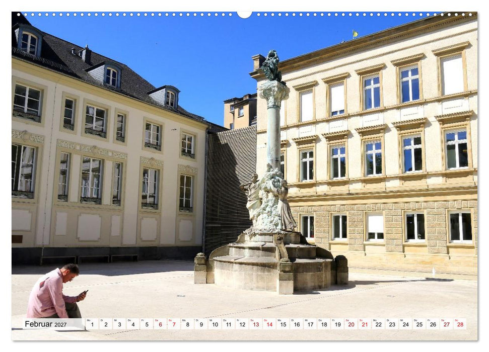 Luxemburg - weltoffene Stadt (CALVENDO Wandkalender 2027)