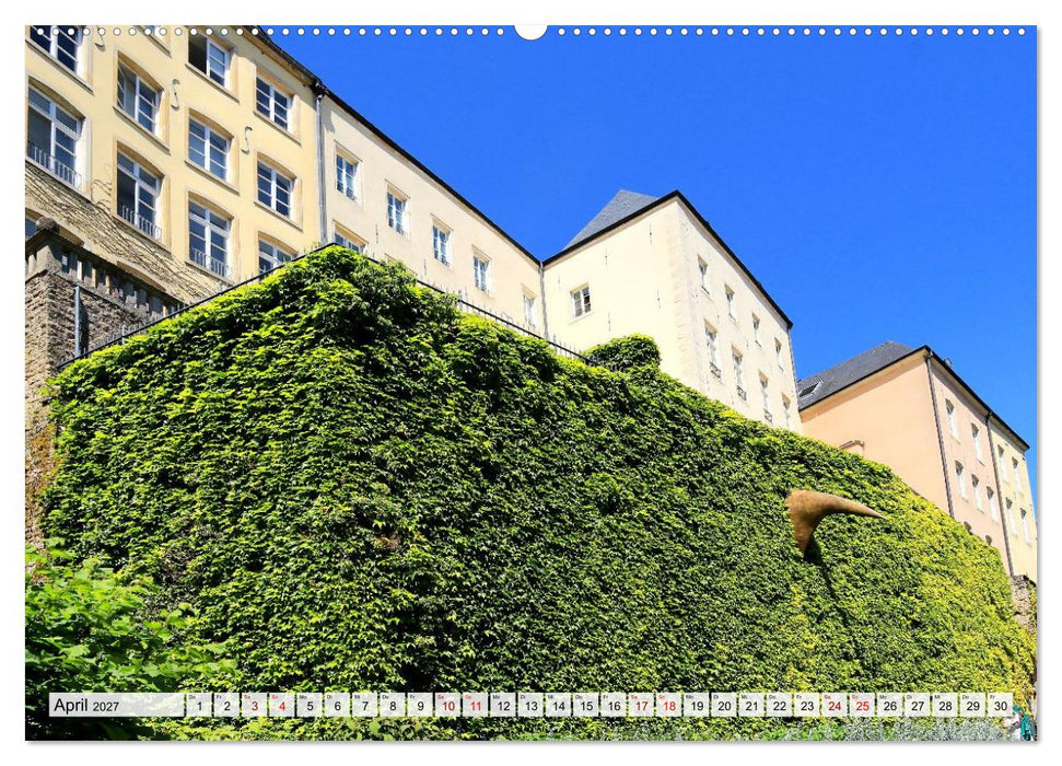 Luxemburg - weltoffene Stadt (CALVENDO Wandkalender 2027)
