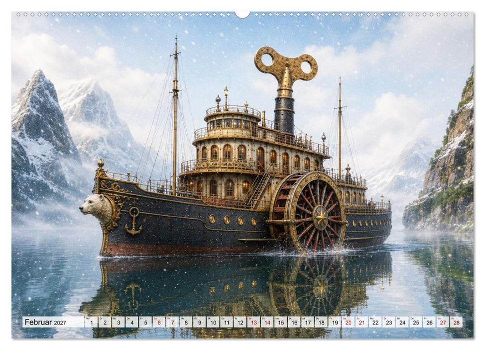 Aufgezogen und abgelegt (CALVENDO Premium Wandkalender 2027)