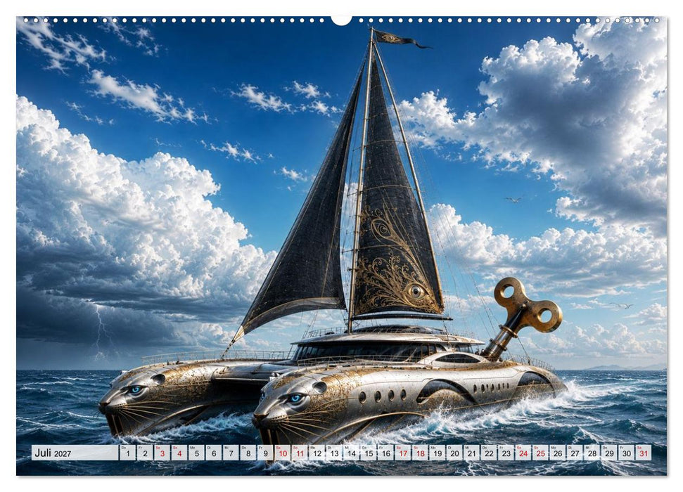 Aufgezogen und abgelegt (CALVENDO Premium Wandkalender 2027)