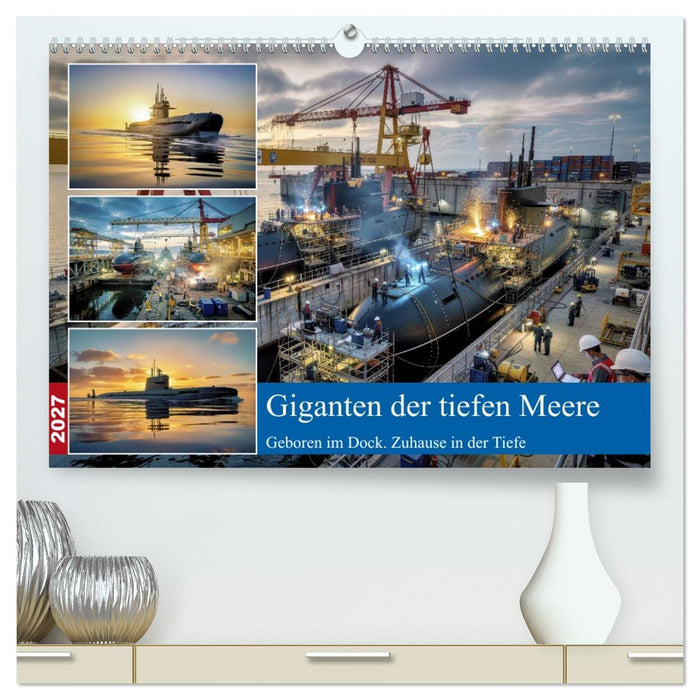 Giganten der tiefen Meere (CALVENDO Premium Wandkalender 2027)