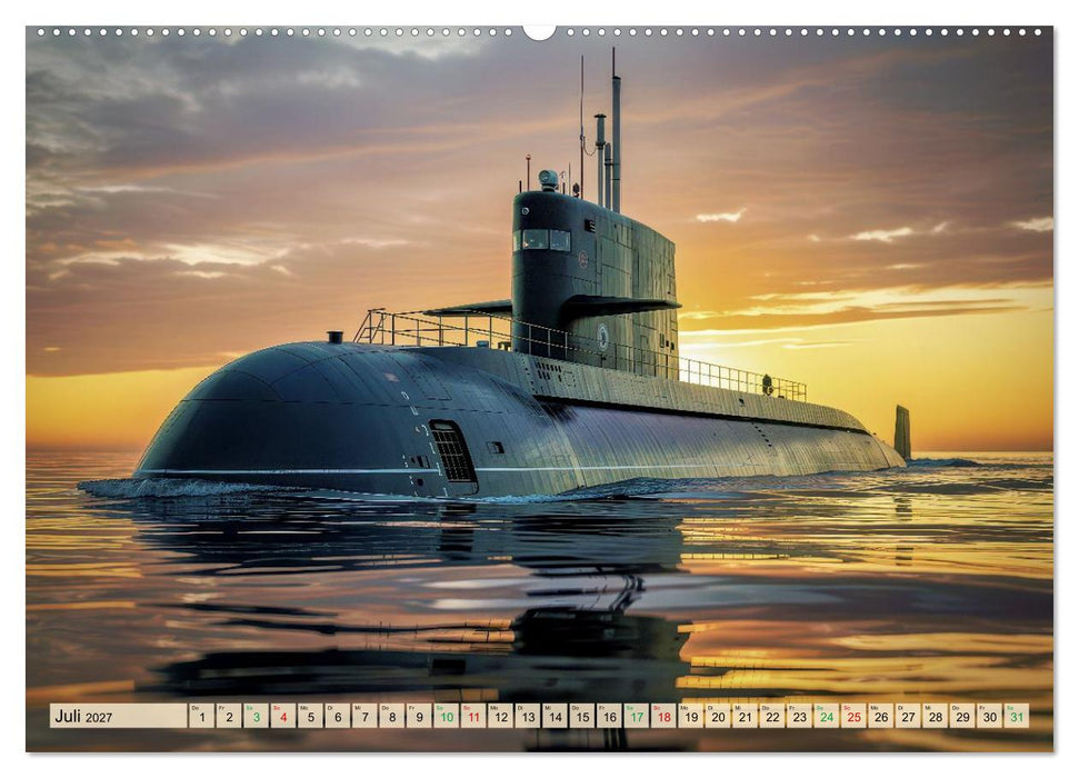 Giganten der tiefen Meere (CALVENDO Premium Wandkalender 2027)