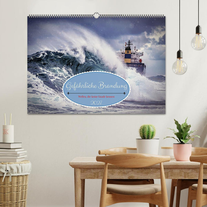 Gefährliche Brandung (CALVENDO Wandkalender 2027)