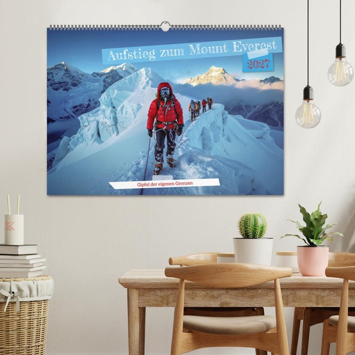 Aufstieg zum Mount Everest (CALVENDO Wandkalender 2027)