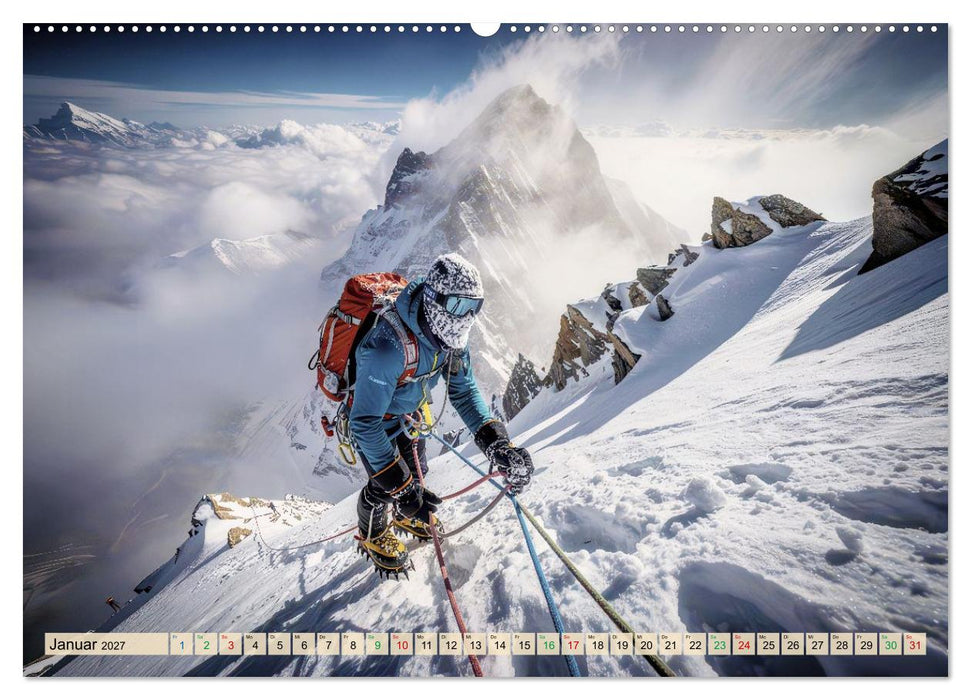 Aufstieg zum Mount Everest (CALVENDO Wandkalender 2027)