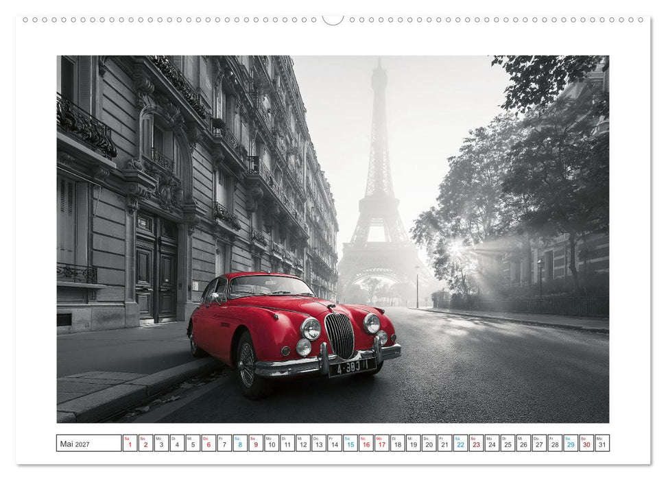 Fernweh in Rot (CALVENDO Premium Wandkalender 2027)