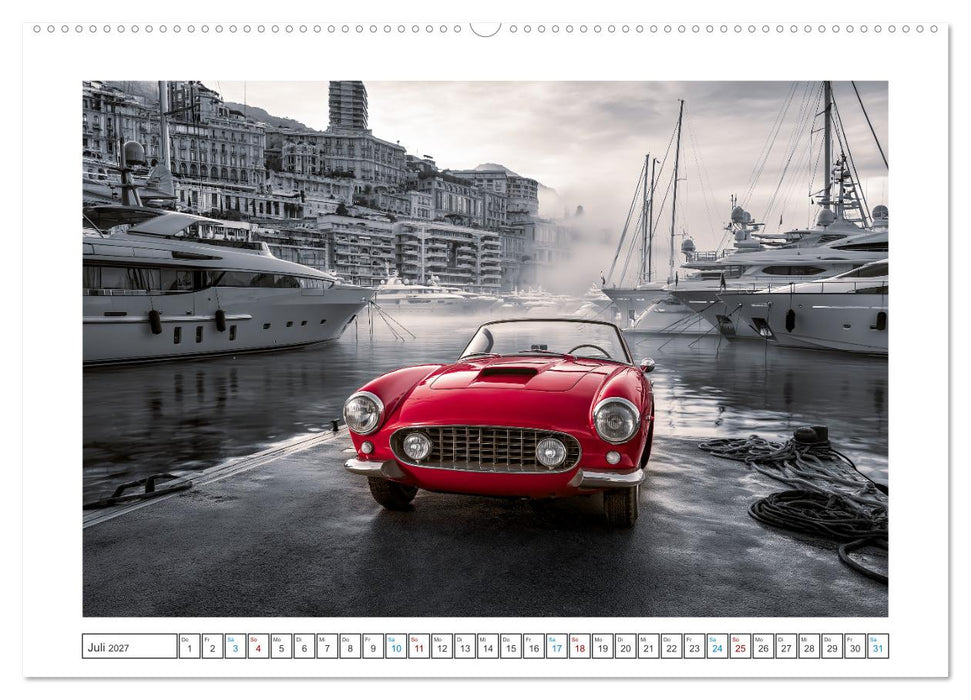 Fernweh in Rot (CALVENDO Premium Wandkalender 2027)