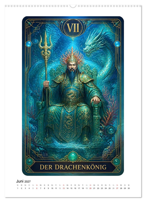 Götter des Drachen-Himmels (CALVENDO Premium Wandkalender 2027)