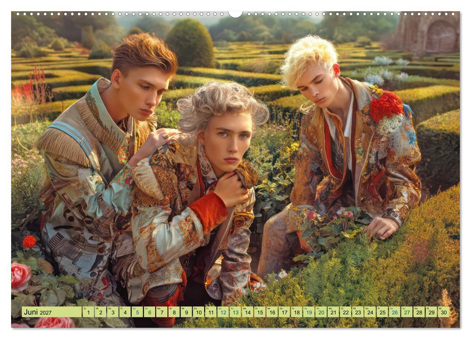 Gartenlabyrinthe - Fantasiewerke (CALVENDO Wandkalender 2027)