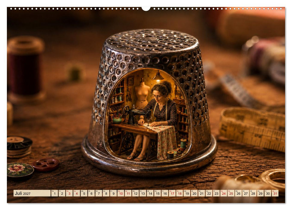 Kleine Welten mit großen Wundern (CALVENDO Premium Wandkalender 2027)