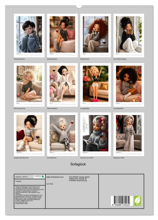 Sofaglück (CALVENDO Premium Wandkalender 2027)