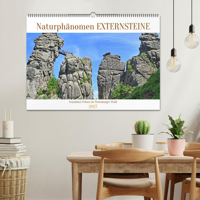 Naturphänomen Externsteine (CALVENDO Wandkalender 2027)