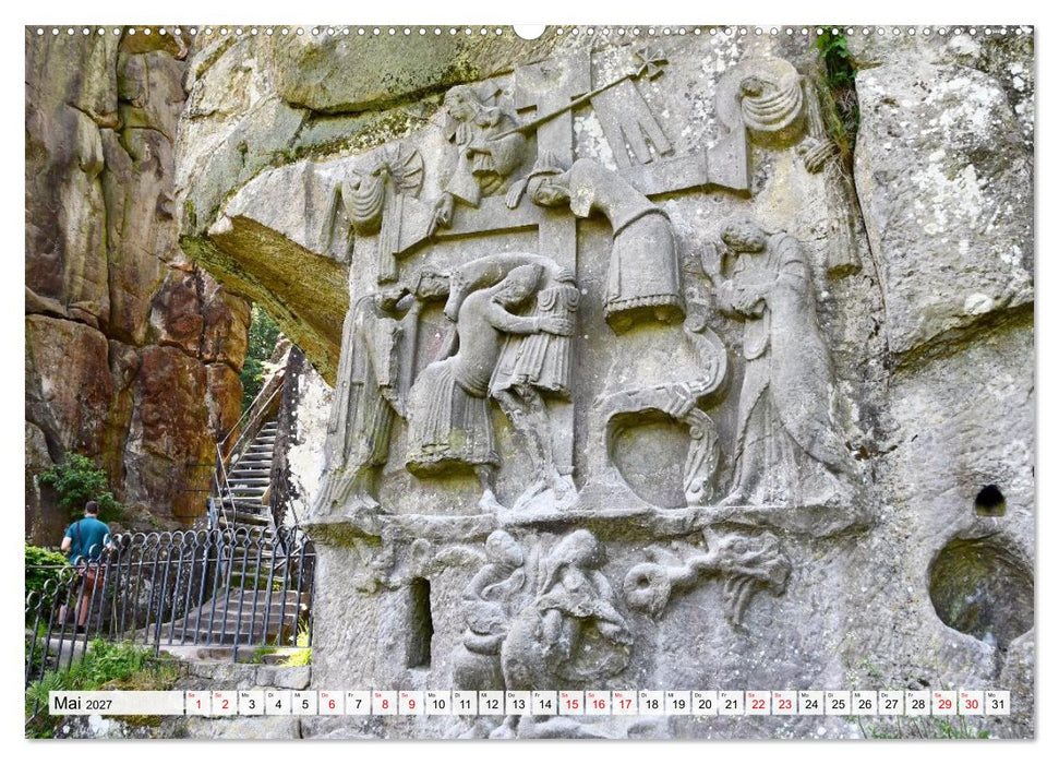 Naturphänomen Externsteine (CALVENDO Wandkalender 2027)