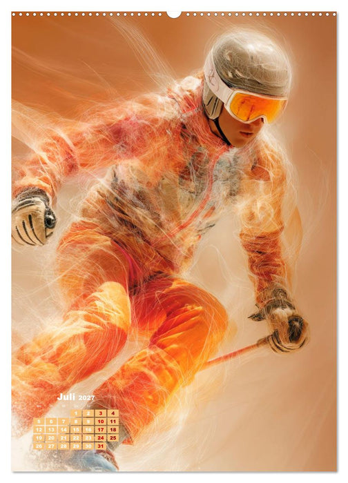 Wenn Bewegung zu Licht wird (CALVENDO Premium Wandkalender 2027)