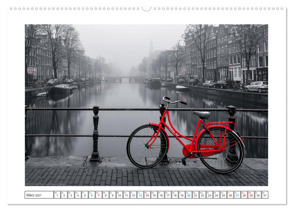 Fernweh in Rot (CALVENDO Wandkalender 2027)