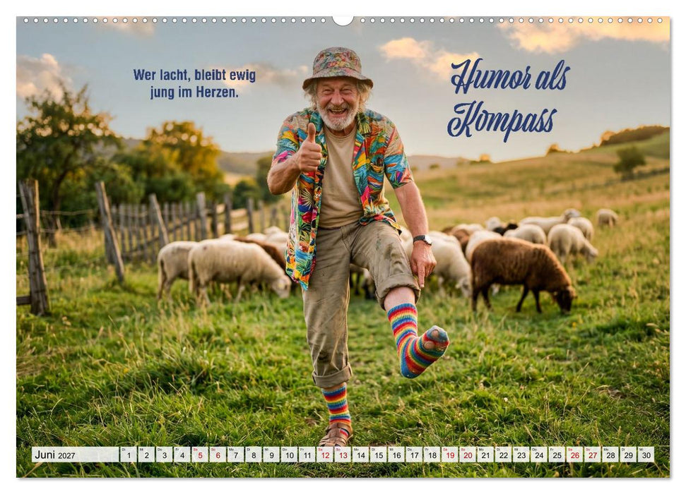 Rentnerglück (CALVENDO Wandkalender 2027)