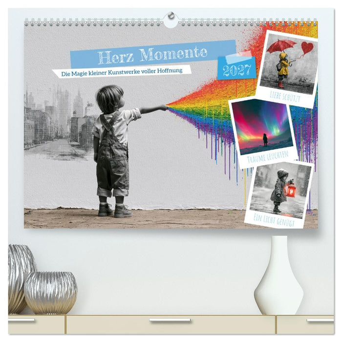 Herz Momente (CALVENDO Premium Wandkalender 2027)