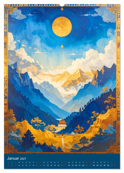 Der Pfad der inneren Berge (CALVENDO Wandkalender 2027)
