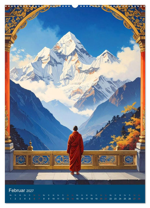 Der Pfad der inneren Berge (CALVENDO Wandkalender 2027)